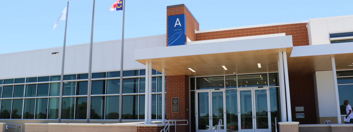 Facility - VCW CRC CRC entrance at Valerie C. Woodard Center