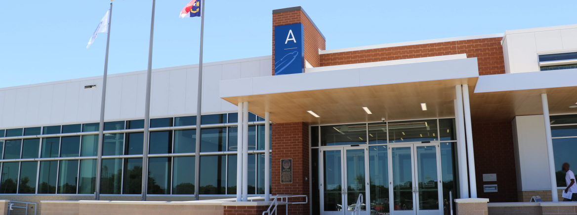 CRC entrance at Valerie C. Woodard Center