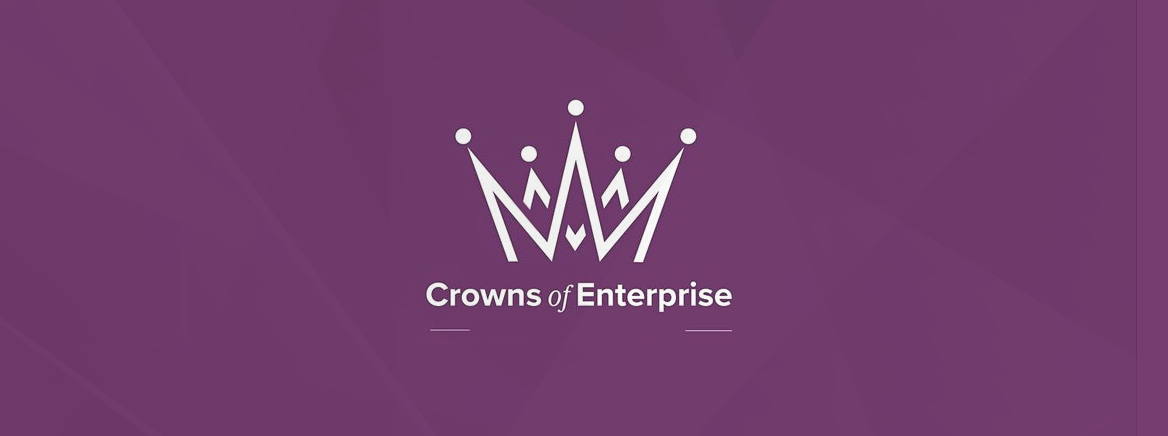 Crowns of Enterprise header images for news stories with the Crown logo