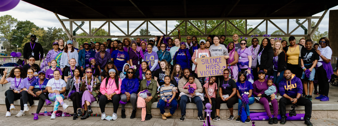 Empowerment Walk 2025 Members of the community from all walks of life came together on Domestic Violence Survivor’s Day (Oct. 12, 2025) for an Empowerment Walk at Pineville Lake Park. Photos courtesy of Annie Benefield.
