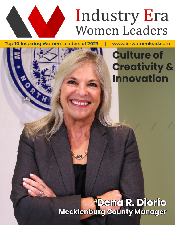 Industry Era Women&#039;s Leaders magazine cover featuring County Manager Dena R. Diorio